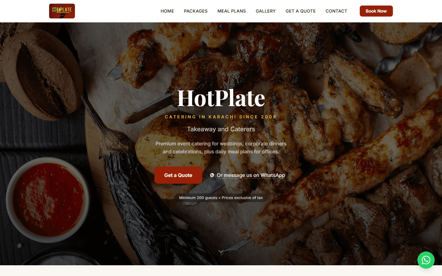 HotPlate marketing site home page