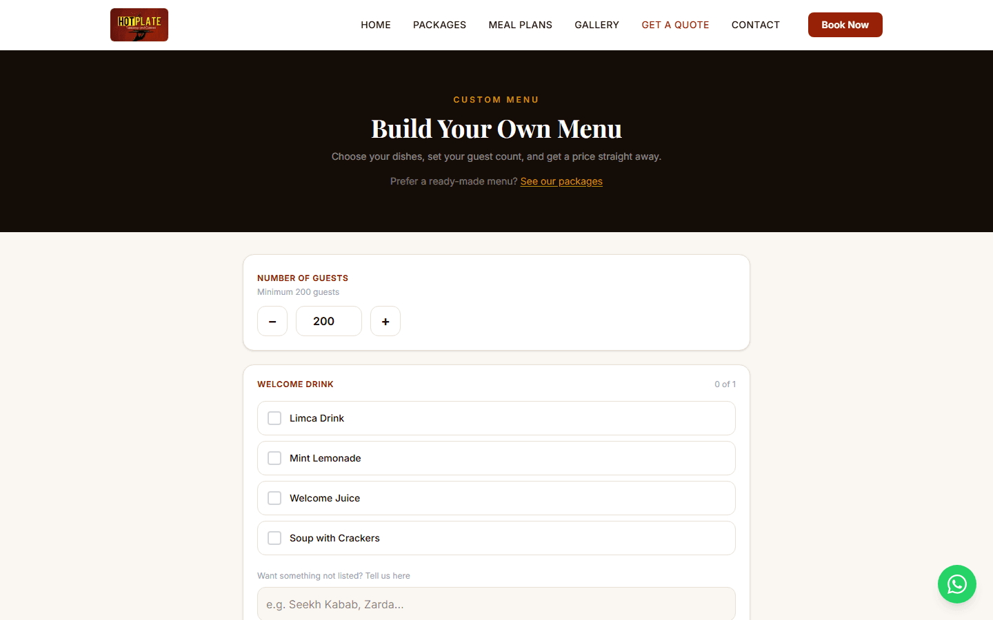 Quotation request flow